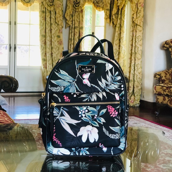 NWT Kate spade botanical Bradley mini backpack - Picture 5 of 7